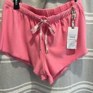 Loveshack Fancy Hurley collaboration shorts NWT